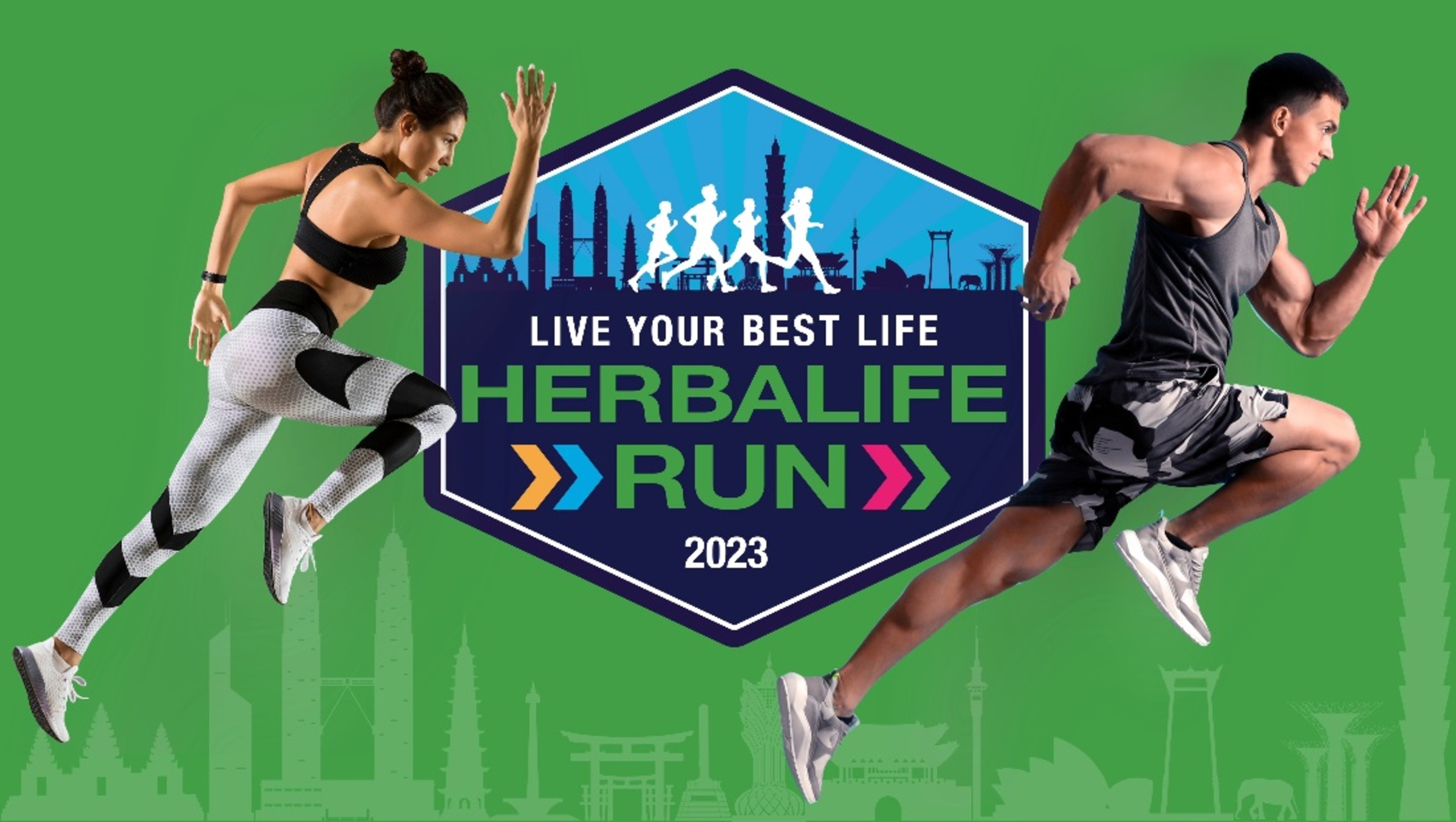 herbalife run banner