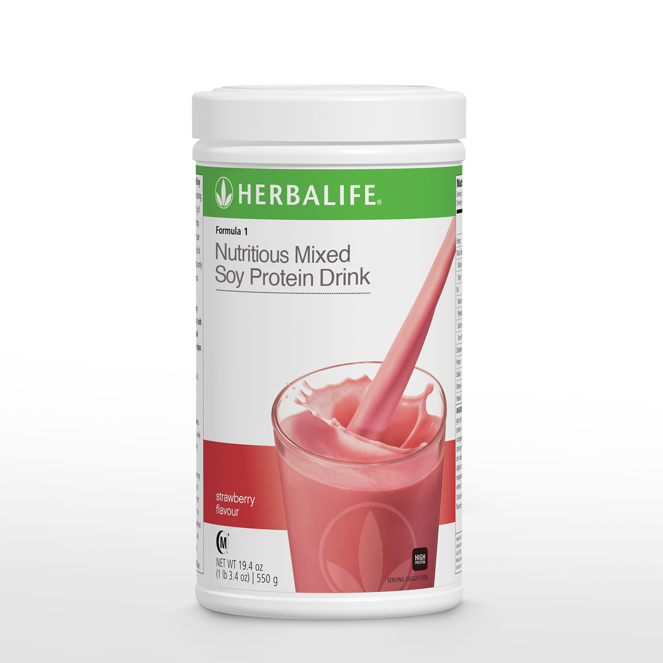 Protein Shake Formula 1 Nutritous Mixed Soy Protein Drink Strawberry